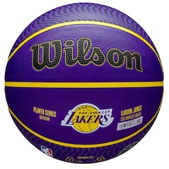 Bola de Basquete Wilson NBA Player Icon Outdoor LeBron - Foto 1
