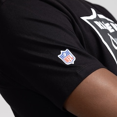Camiseta NFL Licenciada Shield NF225 Raiders Masculina - Foto 4