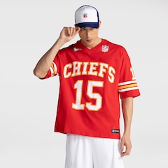 Camiseta NFL Player Mahom Chiefs Masculina - Foto 2