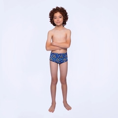 Sunga Speedo Tradicional Fish Infantil - Foto 1