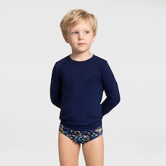 Sunga Speedo Tradicional Fish Infantil - Foto 1
