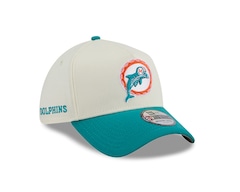 Boné Unissex New Era NFL 39THIRTY Miami Dolphins Aba Curva - Foto 2