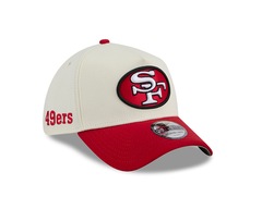Boné Unissex New Era NFL 39THIRTY San Francisco 49ers Aba Curva - Foto 2