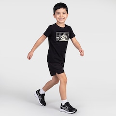 Bermuda Asics Dupla Menino LIC Infantil - Foto 3