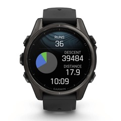 Monitor Cardíaco Garmin Fenix 8S Safira - Foto 12