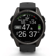 Monitor Cardíaco Garmin Fenix 8S Safira - Foto 11