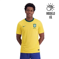 Camisa Brasil Nike I 2026/27 Fã Masculina - Foto 1
