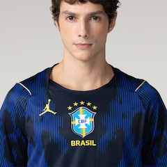 Camisa Brasil Nike Jordan II 2026/27 Torcedor Pro Masculina - Foto 4