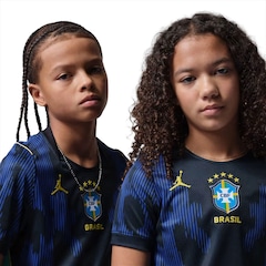 Camisa Brasil Nike Jordan II 2026/27 Torcedor Pro Infantil - Foto 4
