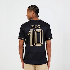 Camiseta Flamengo Volta Zico Braziline Masculina - Foto 2