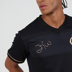 Camiseta Flamengo Volta Zico Braziline Masculina - Foto 4