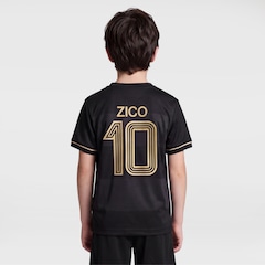 CAMISETA FLAMENGO VOLTA ZICO INF - Foto 2