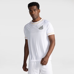 Camiseta do Santos Eixo Braziline Masculina - Foto 1