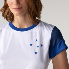 CAMISETA CRUZEIRO BRILHAR FEM - Foto 5