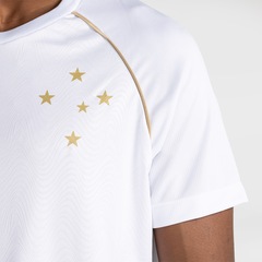Camiseta do Cruzeiro Braziline Gold Masculina - Foto 4