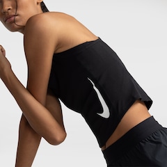 Camiseta Regata Nike NK Tempo Swoosh Run Feminina - Foto 6