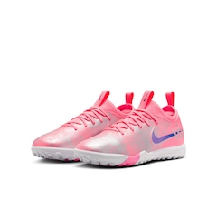 Chuteira Society Infantil Nike Vini Jr Mercurial Zoom Vapor 16 Academy - Foto 4