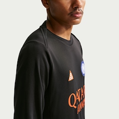 Camisa Inter de Milão Pré Jogo IV Nike Manga Longa Masculina - Foto 2