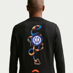 Camisa Inter de Milão Pré Jogo IV Nike Manga Longa Masculina - Foto 5