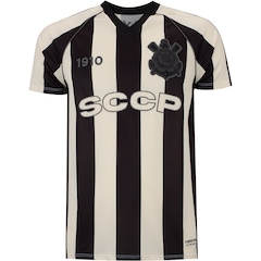 Camisa do Corinthians Listrada Raglan Masculina - Foto 1