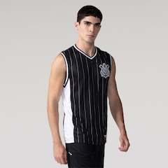 Camiseta Regata do Corinthians Recorte Coimbra Masculina - Foto 3