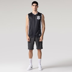 Camiseta Regata do Corinthians Recorte Coimbra Masculina - Foto 7