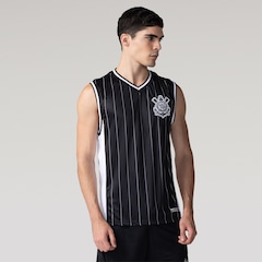 Camiseta Regata do Corinthians Recorte Coimbra Masculina - Foto 1
