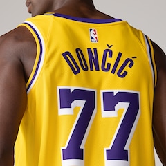 Camiseta Regata Doncic do Los Angeles Lakers Masculina Nike Dri-Fit - Foto 5