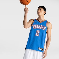 Camiseta Regata Nike Oklahoma City Thunder 22/23 Icon Edition Masculina - Foto 1