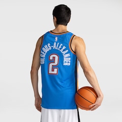 Camiseta Regata Nike Oklahoma City Thunder 22/23 Icon Edition Masculina - Foto 2