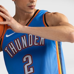 Camiseta Regata Nike Oklahoma City Thunder 22/23 Icon Edition Masculina - Foto 4