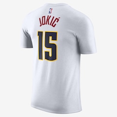 Camiseta Nike Sportswear Club NBA Denver Nuggets - Masculina - Foto 2