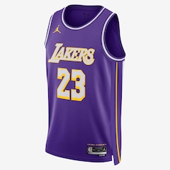 Camiseta Regata Nike Los Angeles Lakers Dri-FIT Swingman Jersey Statement 2025 - Masculina - Foto 1