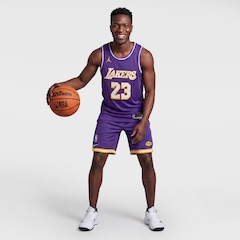 Camiseta Regata Nike Los Angeles Lakers Dri-FIT Swingman Jersey Statement 2025 - Masculina - Foto 3