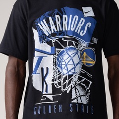 Camiseta Nike Golden State Warriors NBA - Masculina - Foto 4