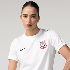 Camisa do Corinthians I 26/27 Torcedor Nike Feminina - Foto 1