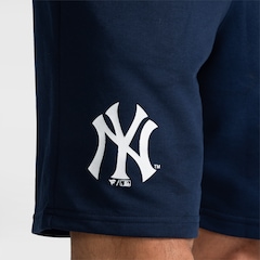 Bermuda Fanatics Major League Baseball Team Logo New York Yankees Masculina - Foto 4