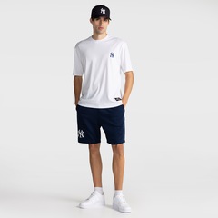 Camiseta Fanatics Major League Baseball Pocket Logo Fit New York Yankees Masculina - Foto 3