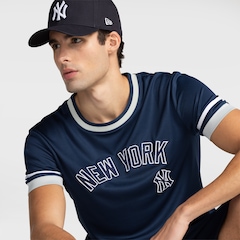 Camiseta Fanatics Major League Baseball Embroidery New York Yankees Masculina - Foto 4