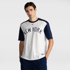 Camiseta Fanatics Major League Baseball Textured Print New York Yankees Infantil - Foto 1