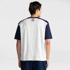 Camiseta Fanatics Major League Baseball Textured Print New York Yankees Infantil - Foto 2