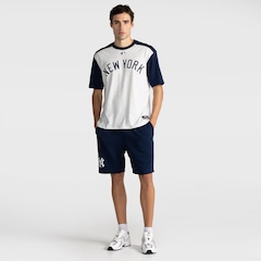 Camiseta Fanatics Major League Baseball Textured Print New York Yankees Infantil - Foto 3