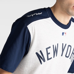 Camiseta Fanatics Major League Baseball Textured Print New York Yankees Infantil - Foto 5