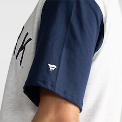 Camiseta Fanatics Major League Baseball Textured Print New York Yankees Infantil - Foto 6