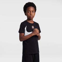Camisa do Corinthians Swoosh Tee Infantil - Foto 1