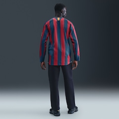 Camisa Manga Longa Barcelona Nike Reedição Total 90 Masculina - Foto 2