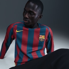 Camisa Manga Longa Barcelona Nike Reedição Total 90 Masculina - Foto 6