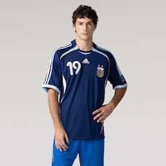 Camisa Argentina II 2006 Messi Torcedor adidas Masculina - Foto 1