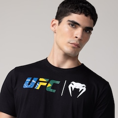 Camiseta Venum UFC Classic Brasil - Masculino - Foto 5