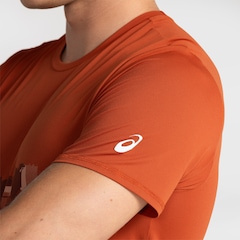 Camiseta Asics Lic Estampa Crepe Masculina - Foto 4